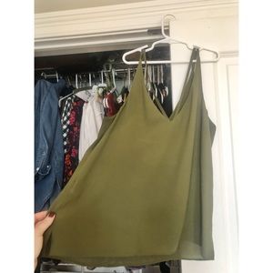 Green Topshop Tank